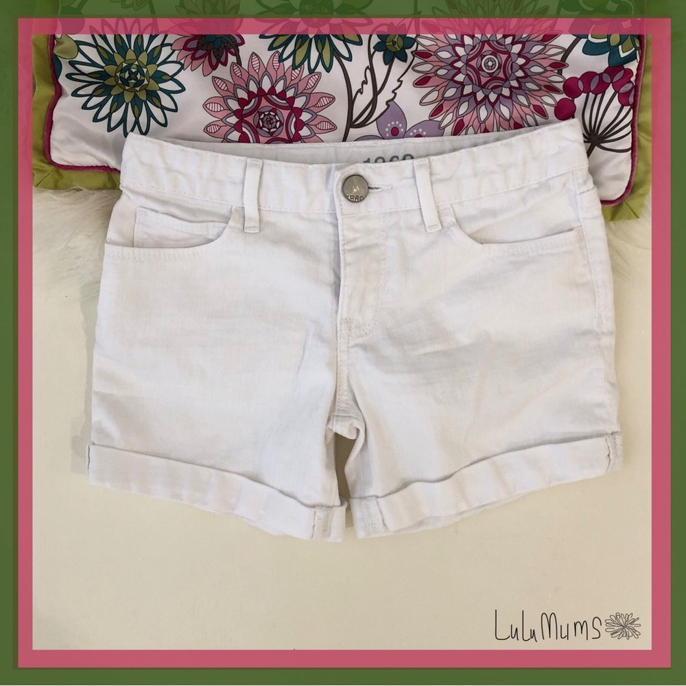Gap Kids Girl’s White Denim Jean Shorts